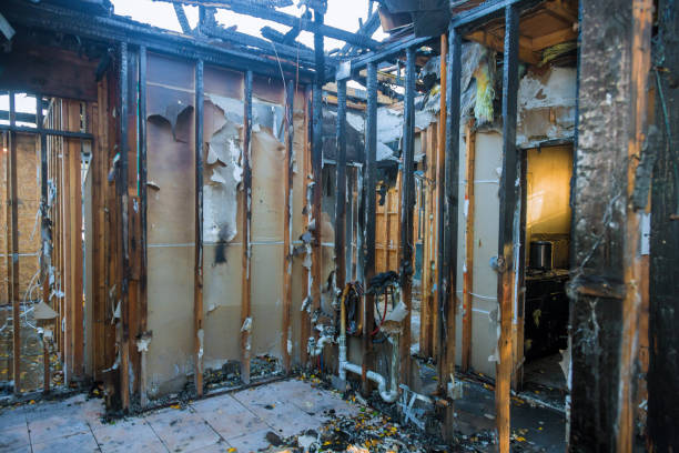 Professional Soot Cleanup technician working in Mound, MN